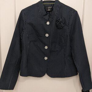 Willi Smith Women's Lined Long Sleeve Blazer Jacket Size 14